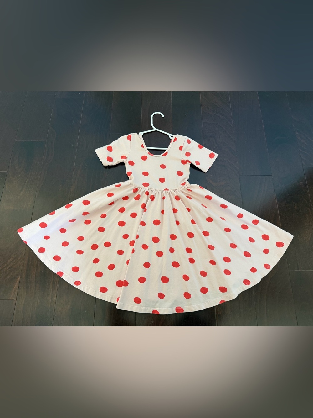 Alice + Ames polka dot short sleeve dress, size 6